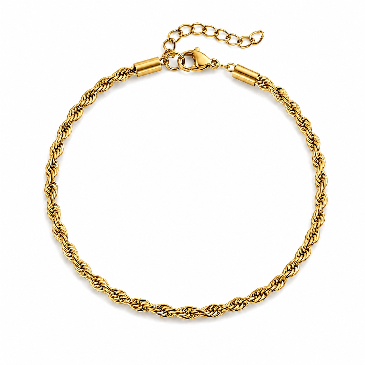 Touw Armband - Goud 3MM