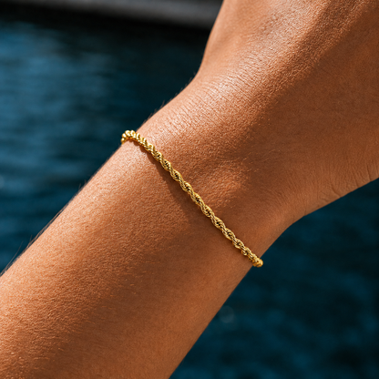 Touw Armband - Goud 3MM
