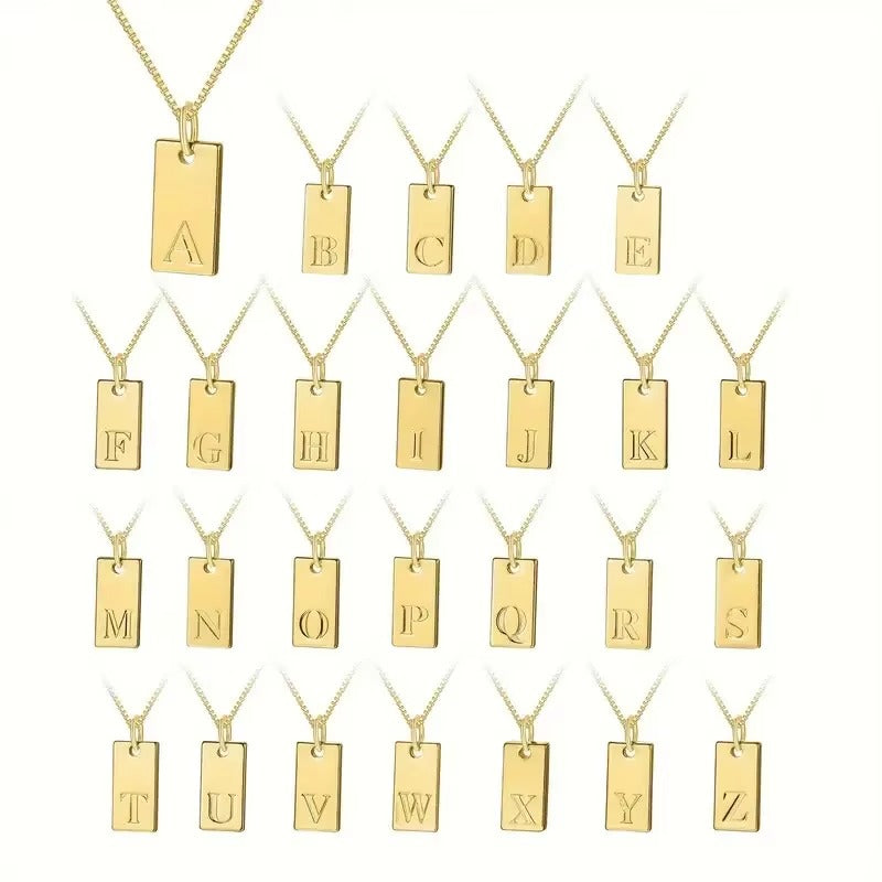 Platte Ketting - Goud