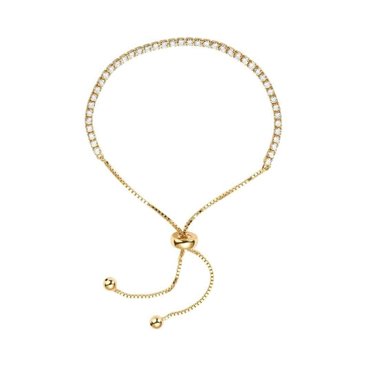 Diamond Tennis Bracelet - Gold