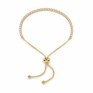Tennisarmband Diamanten - Goud