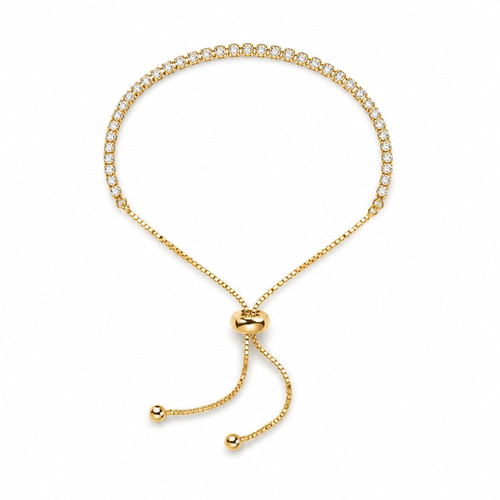 Tennisarmband Diamanten - Goud