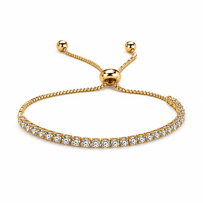 Tennisarmband Diamanten - Goud