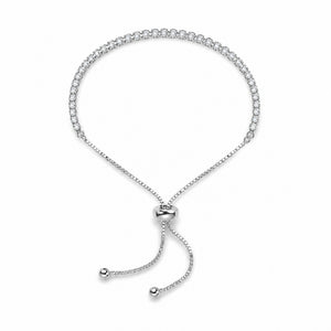 Tennisarmband Diamanten - Zilver