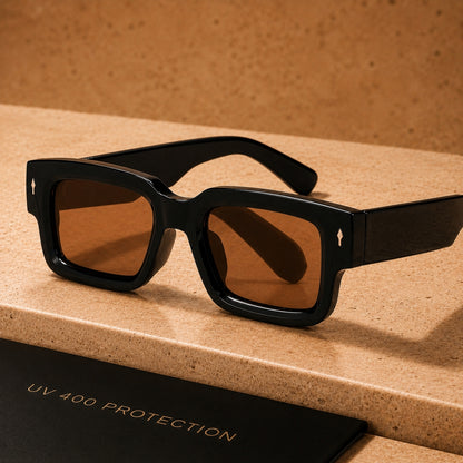 Auron Sonnenbrille - Schwarz Braun