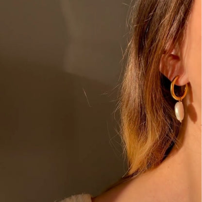Ember Oorbellen - Goud