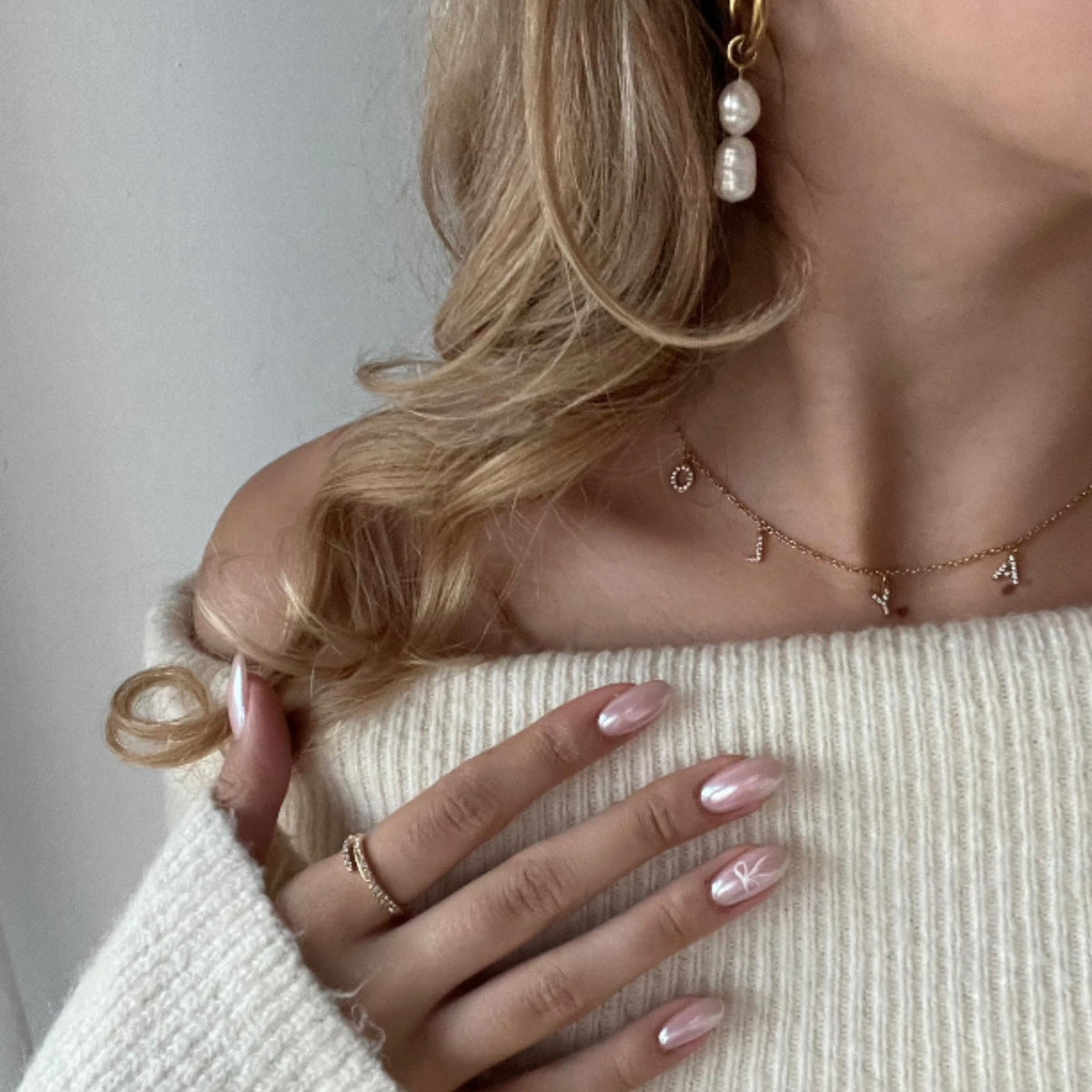 Diamant Halskette - Gold