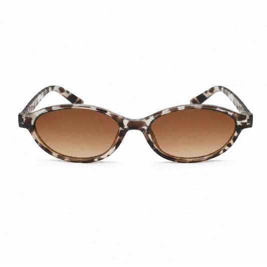 Solea Sonnenbrille - Weißer Leopard