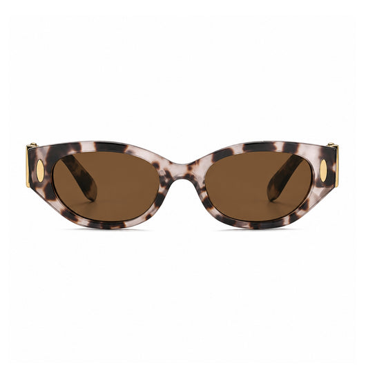 DD Sonnenbrille - Weiß Leopard
