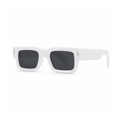Auron Sonnenbrille - Weiß Schwarz