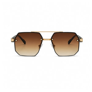 Avero Sonnenbrille - Schwarz Gold Braun