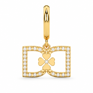 DD Creolen Diamant - Gold