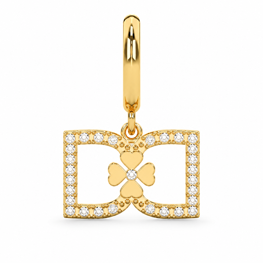 DD Creolen Diamant - Gold
