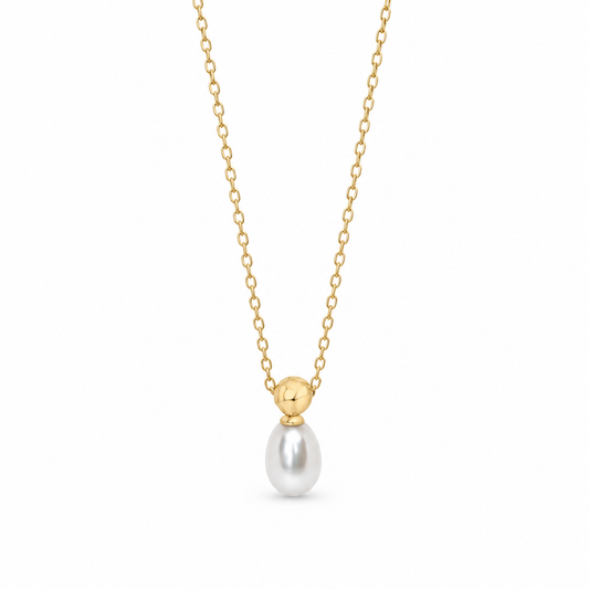 Amaris Perlenhalskette - Gold