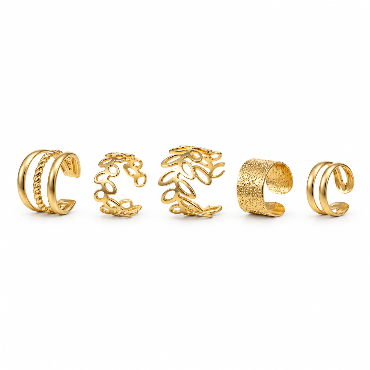 Clip-On Set - Gold