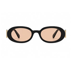 DD Sonnenbrille Oval - Schwarz Sand