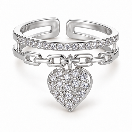 Emiliana Ring - Silber