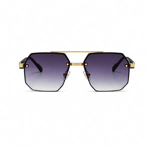 Avero Sonnenbrille - Schwarz Gold Lila