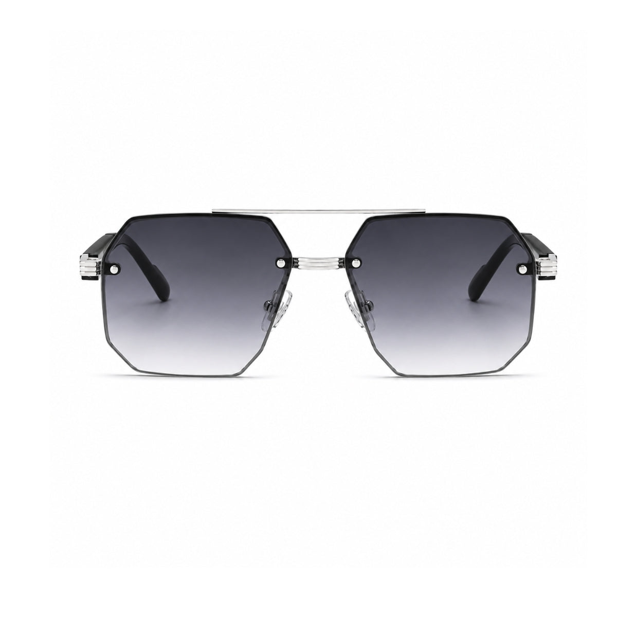 Avero Sonnenbrille - Schwarz Silber Grau