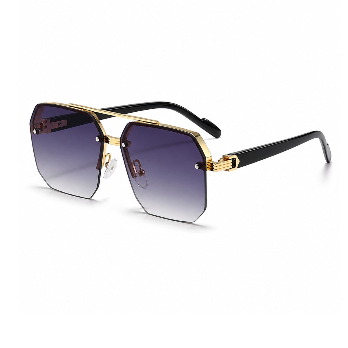 Avero Sonnenbrille - Schwarz Gold Lila
