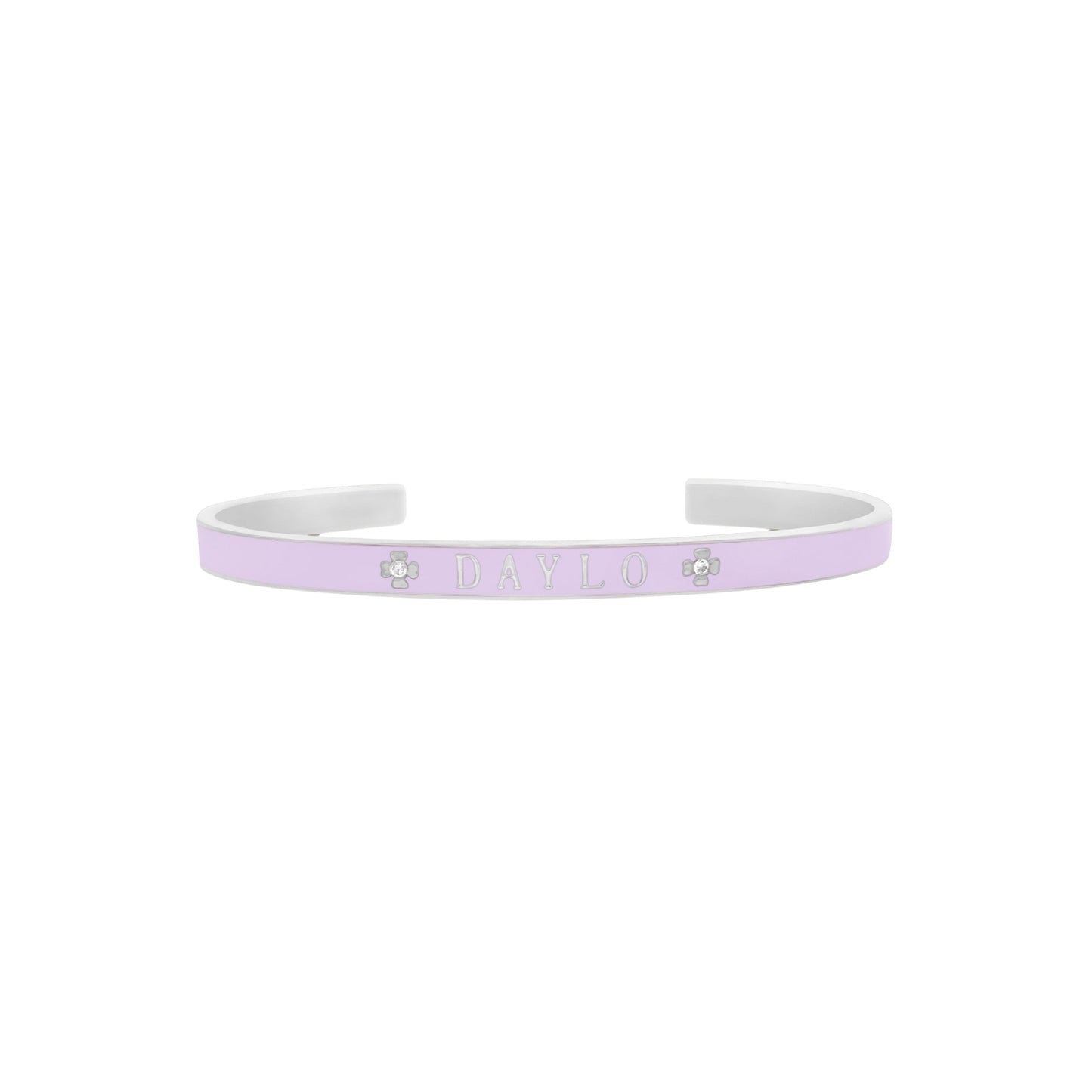 Armband - Silver/Lila