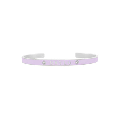 Armband - Silver/Lila