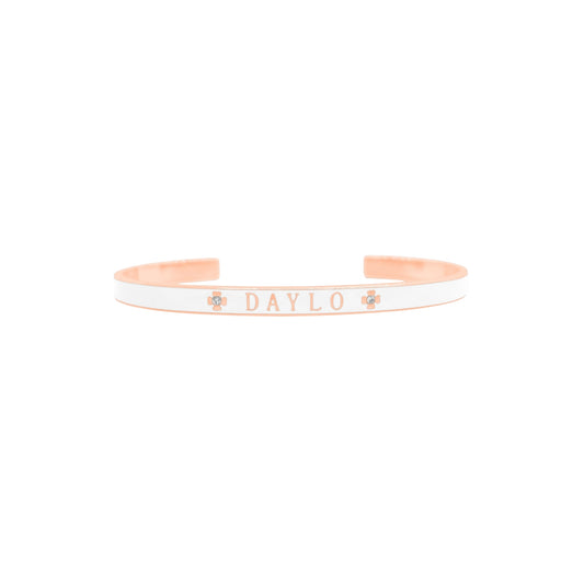 Armband - Roségold/Weiß