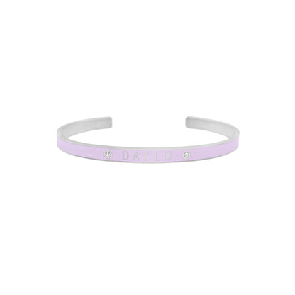 Armband - Silver/Lila