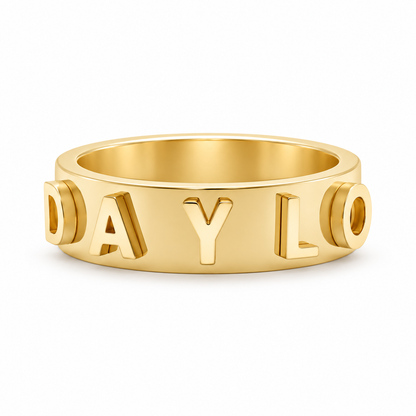 Signaturring - Gold