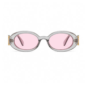 DD Sonnenbrille Oval - Grau Pink