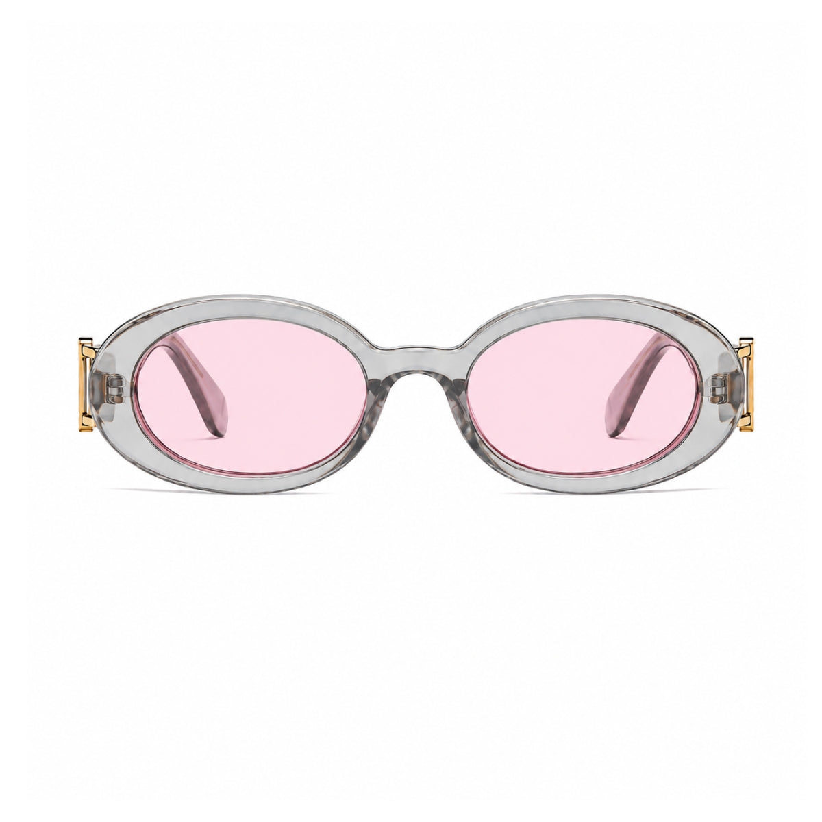 DD Sonnenbrille Oval - Grau Pink