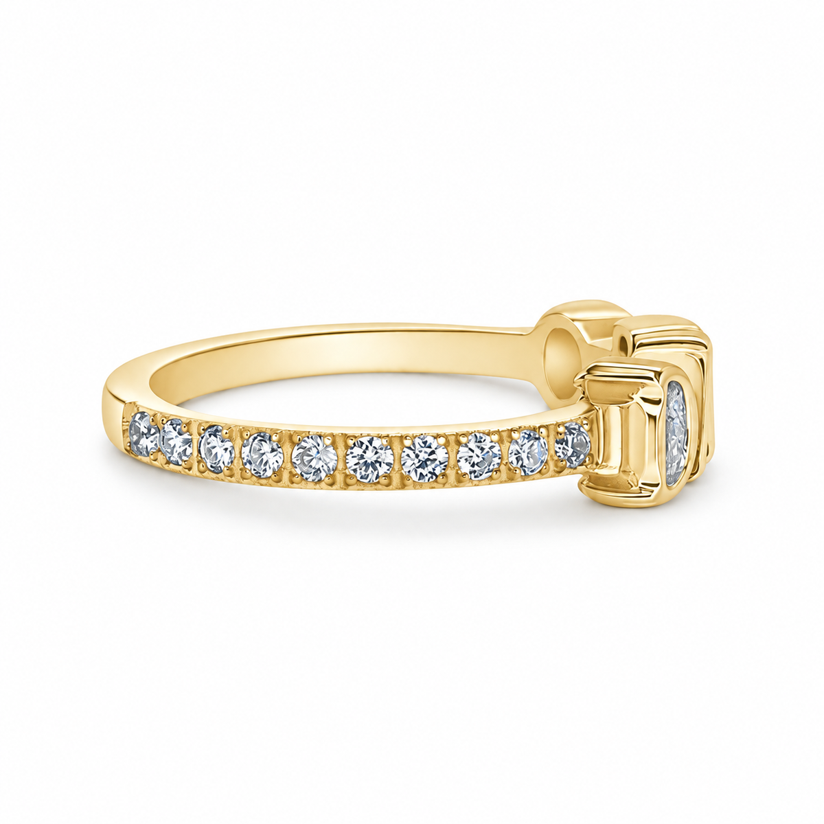 Klassischer Ring - Gold