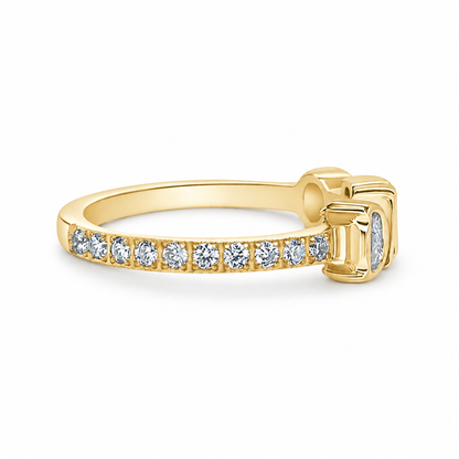 Klassischer Ring - Gold