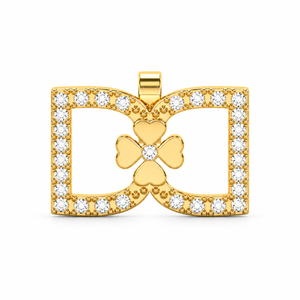 DD Ohrringe Diamanten - Gold