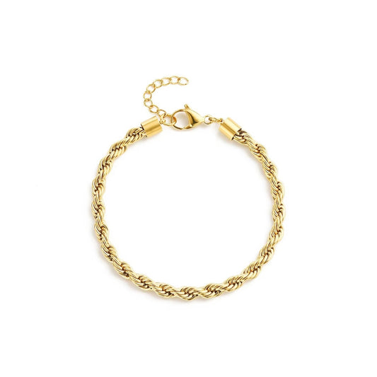 Seil Armband - Gold 5MM
