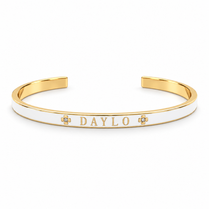 Armband - Gold/Weiß