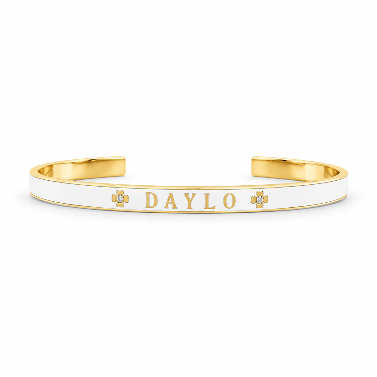 Armband - Gold/Weiß