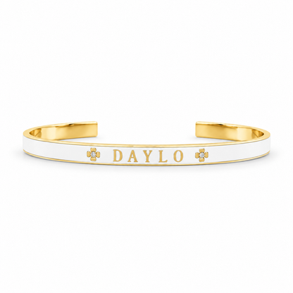 Armband - Gold/Weiß