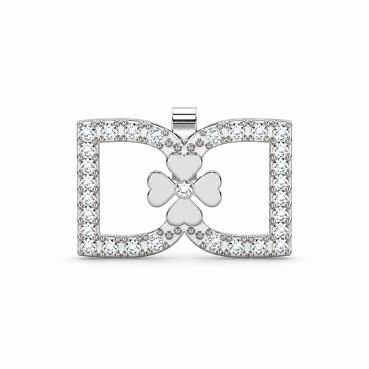 DD Ohrringe Diamanten - Silber