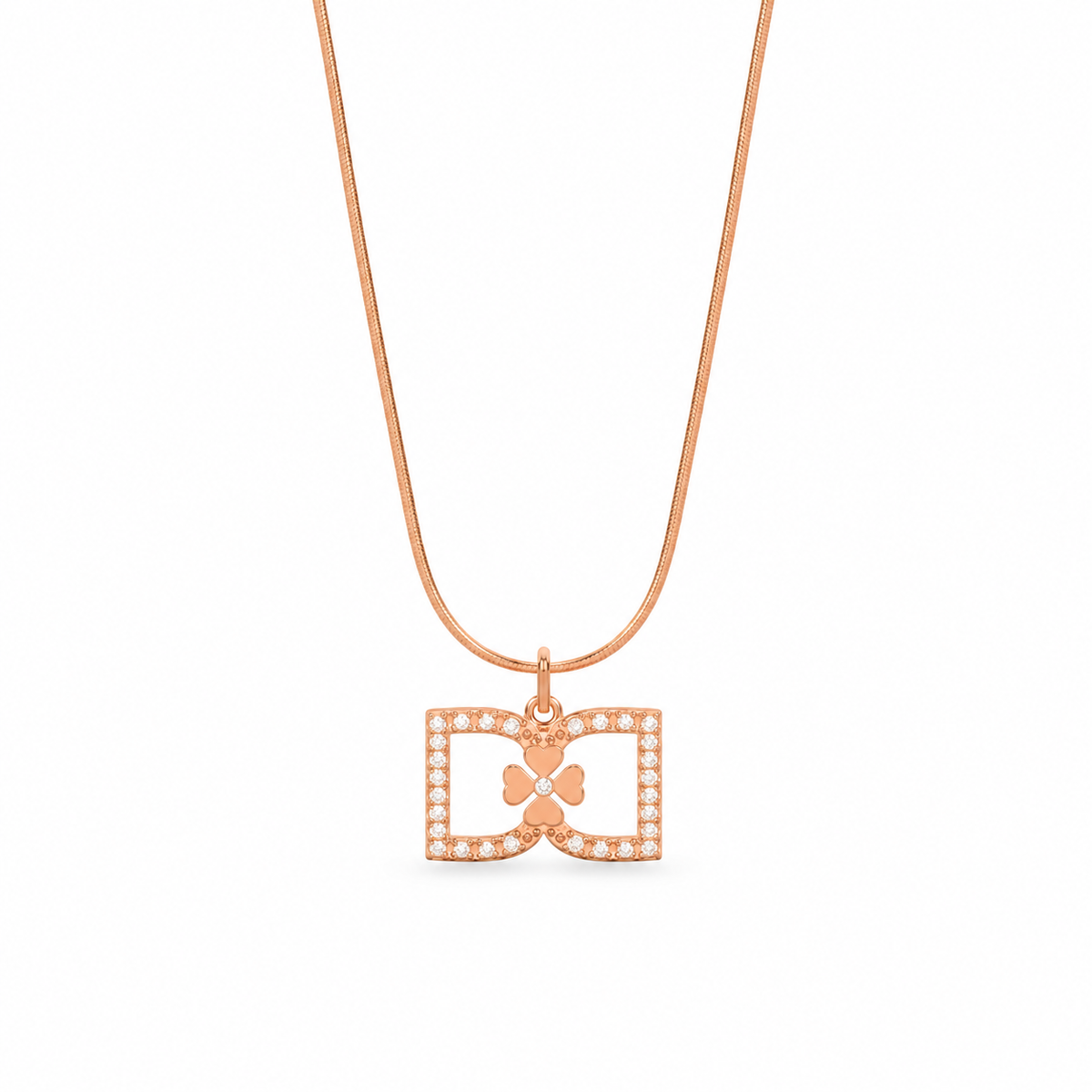 DD Halskette Diamant - Roségold