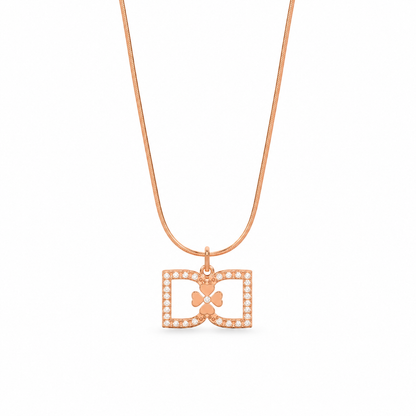 DD Halskette Diamant - Roségold