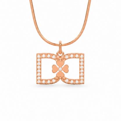 DD Halskette Diamant - Roségold