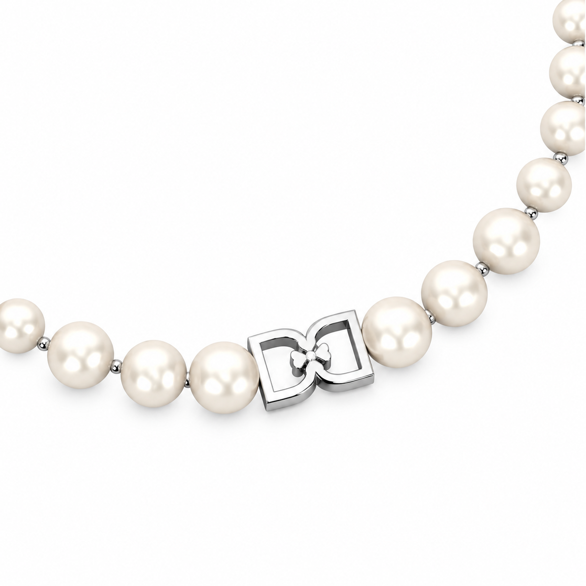 DD Perlen Choker - Silber