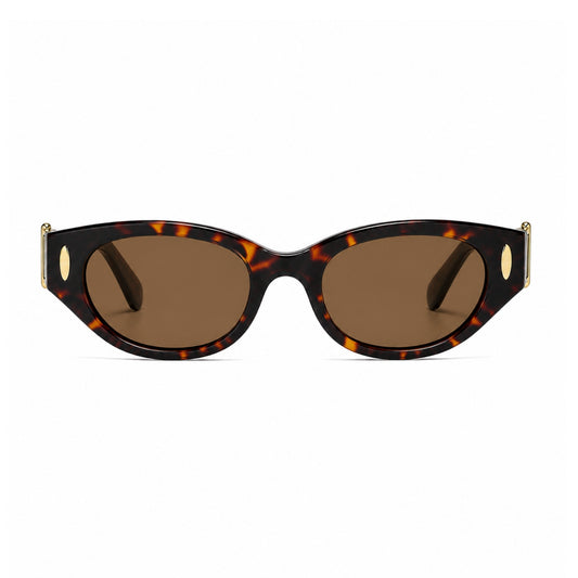 DD Sonnenbrille - Leopard Braun
