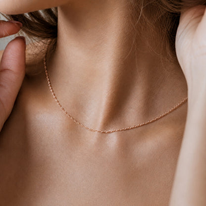 Felina Ketting - Roségoud