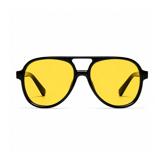 Sarena Sonnenbrille - Schwarz Gelb
