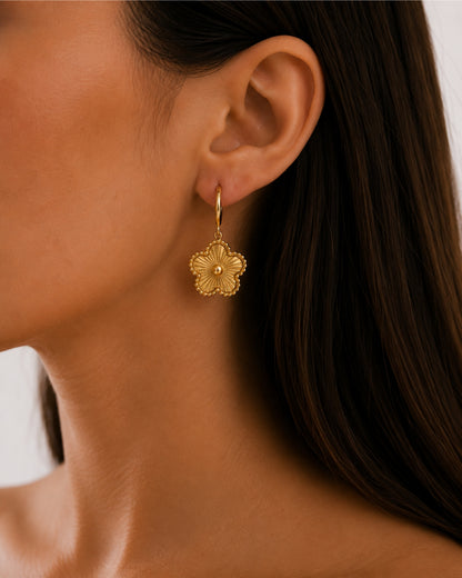Evelia Bloom Creolen - Gold