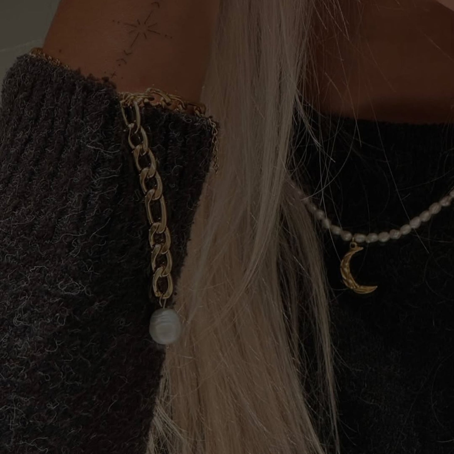 Violet Ketting - Goud