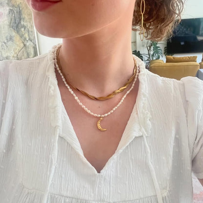 Violet Ketting - Goud