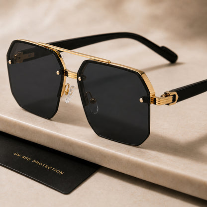 Avero Sonnenbrille - Schwarz Gold
